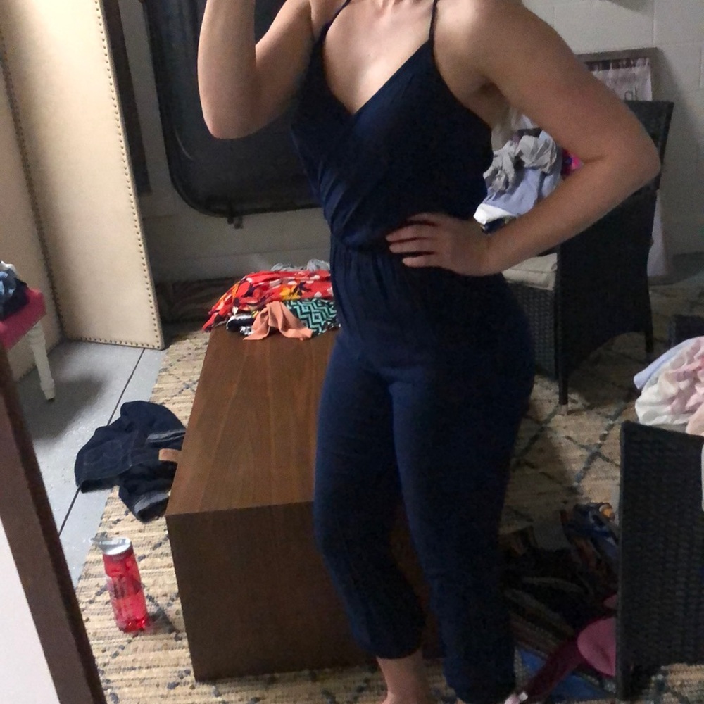 Blue jumper!
